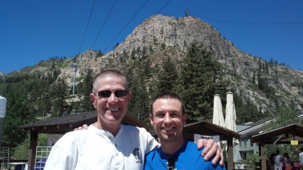 Me with ultra legend David Horton